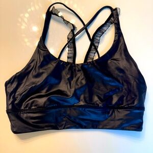 ALALA BLACK SPORTS BRA